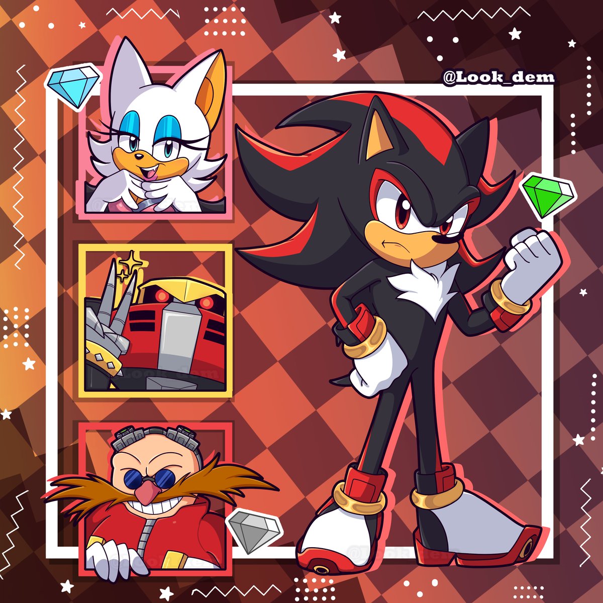 Look_Dem's tweet image. 🦔🖤🦔💙
#SonicTheHedgehog #ShadowTheHedgehog