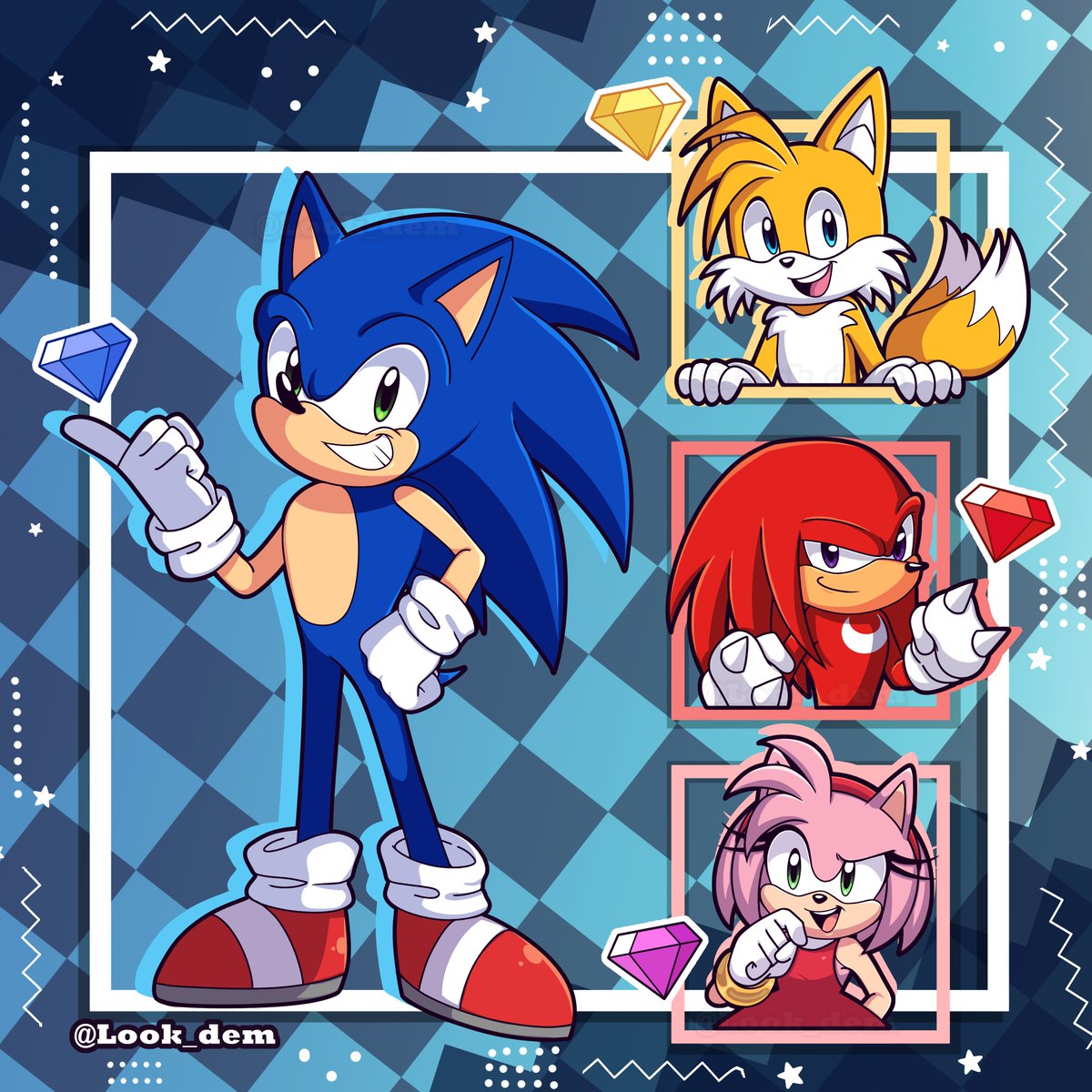 Look_Dem's tweet image. 🦔🖤🦔💙
#SonicTheHedgehog #ShadowTheHedgehog