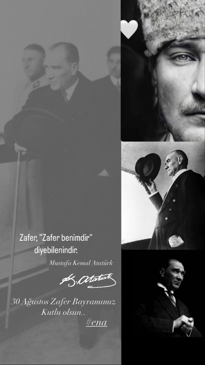 ikbal_Doru's tweet photo. Zafer bayramımız kutlu olsun
Mustafa Kemal ATATÜRK https://t.co/rtzOZGsTFk