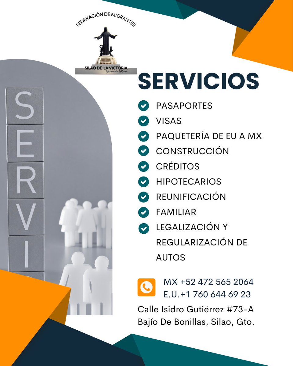 festmigrante's tweet photo. Nuestros servicios!! https://t.co/y4K2ZzPz1r