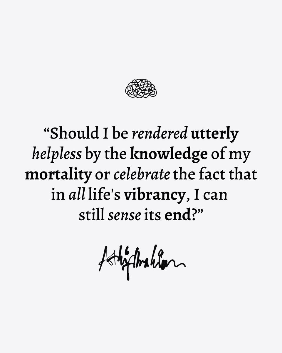 athifibrahim_'s tweet photo. Memento mori.

#writing #relationship #advice #leadership #philosophy #entrepreneurship #psychology #romance #life #hr #medium #chatgpt #writingcommunity #mentalhealth #ai #inspiration #motivation #humanresources #creativity #nature #adventure #travel #fitness #wellness https://t.co/QQWBpibOh3
