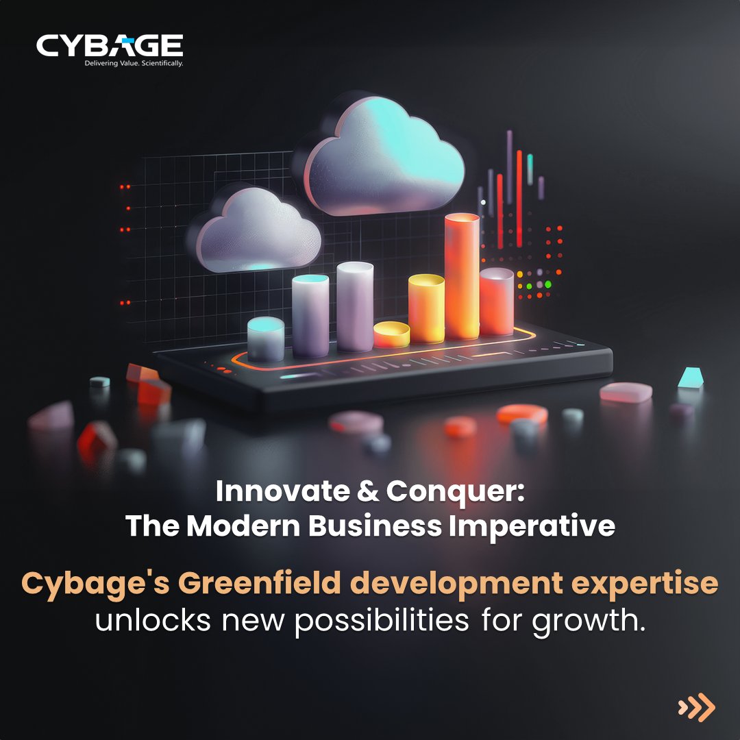 Cybagesoftware's tweet image. Cybage&apos;s #GreenfieldDevelopment expertise enables you to build your software products from scratch, utilizing the cloud for a future-ready advantage. Break down market barriers with the agility of our scalable #cloudnative solutions. hubs.li/Q02N7rhn0
#CybageHiTech