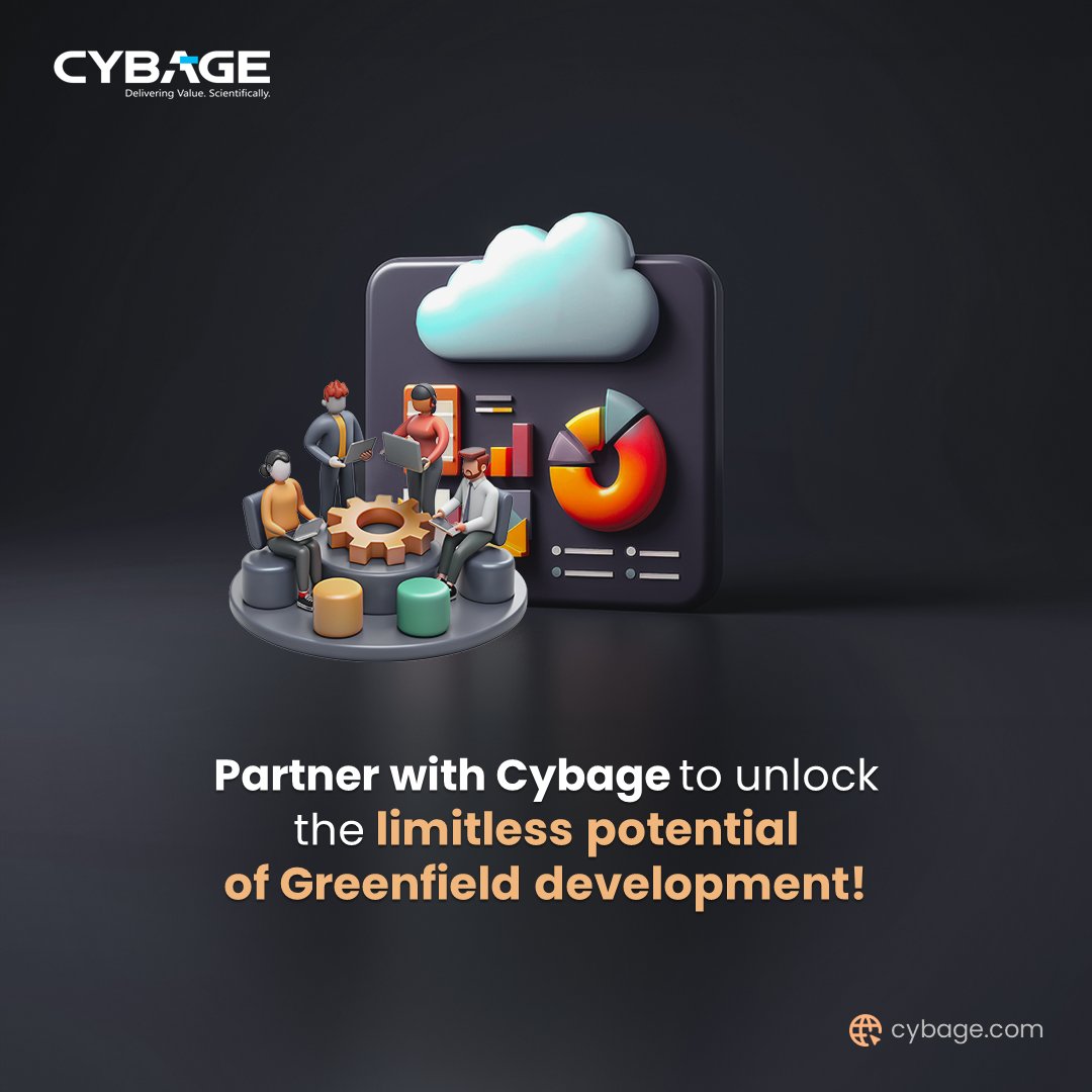 Cybagesoftware's tweet image. Cybage&apos;s #GreenfieldDevelopment expertise enables you to build your software products from scratch, utilizing the cloud for a future-ready advantage. Break down market barriers with the agility of our scalable #cloudnative solutions. hubs.li/Q02N7rhn0
#CybageHiTech