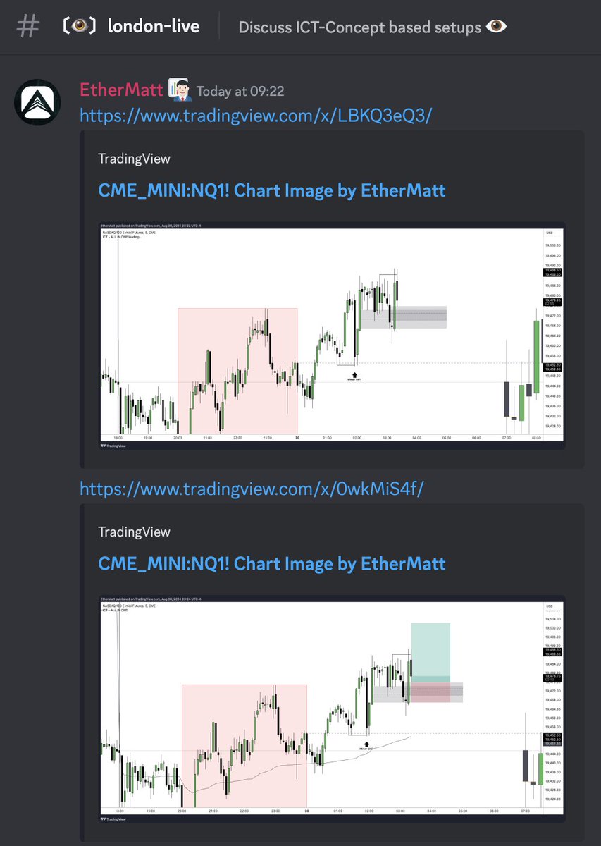 ZAccumulation's tweet photo. Pre London Open Bias &amp; Idea shared on Discord! 🚨
(Decided to wait until open before we enter)

London Open = Manipulation Lower
3:15AM = Reversal -> Confirmation Mini AMD Setup
3:20AM = Entry Long

#ICT #NQ_F #FundedTrader #DayTrading https://t.co/nfnzKExg40