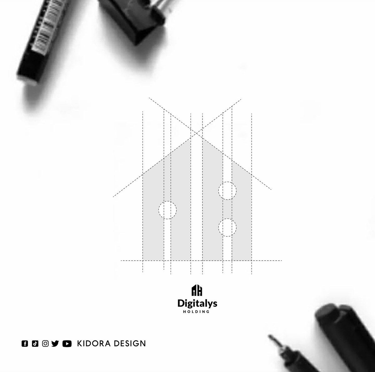 KidoraDesign's tweet photo. How do you like my logo design process ? https://t.co/NdpTiFYwUd
