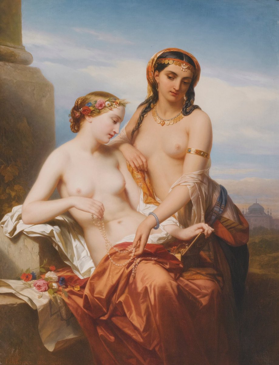 "The Orient And The Occident /"
{1854}
By ~ Nicaise De Keyser