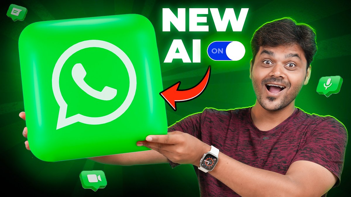 TamilTechOffici's tweet photo. ✅Top 10+ Best New ⚡️WhatsApp Features &amp; Updates in 2024! 🔥🔥 Telegram Ban 🤯🤯

Video Link: - https://t.co/ZLUIQIaRxx

#SuperTT⚡️ #WhatsAppUpdate #WhatsAppTipsandTricks https://t.co/hHlscg2kBU
