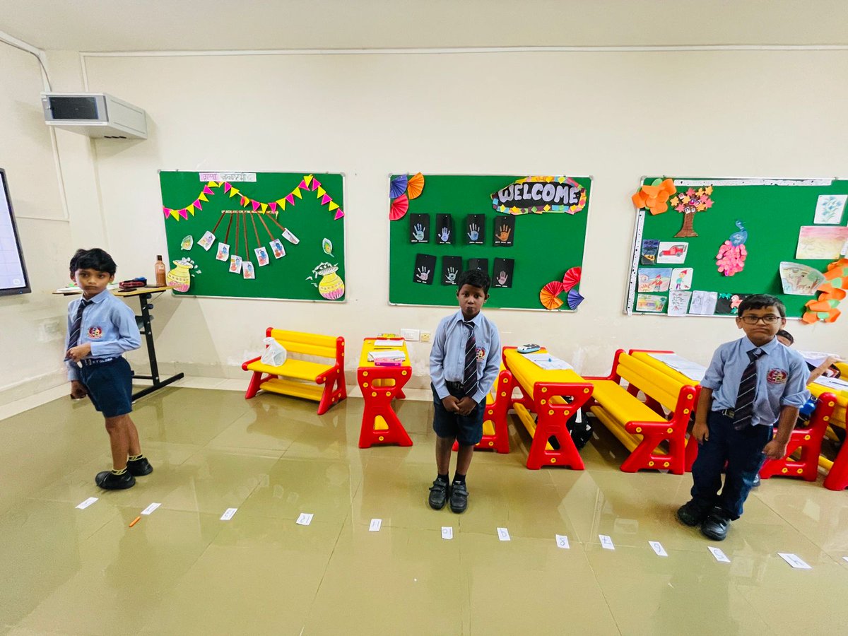 KTGlobalSchool's tweet image. Our Grade 2 students explored skip counting through fun, activity-based learning! By practicing 2s, 3s, 4s, and 5s up to 100, they boosted their counting speed and laid a strong foundation for advanced math skills like multiplication.
#CountingFun #KTGS
