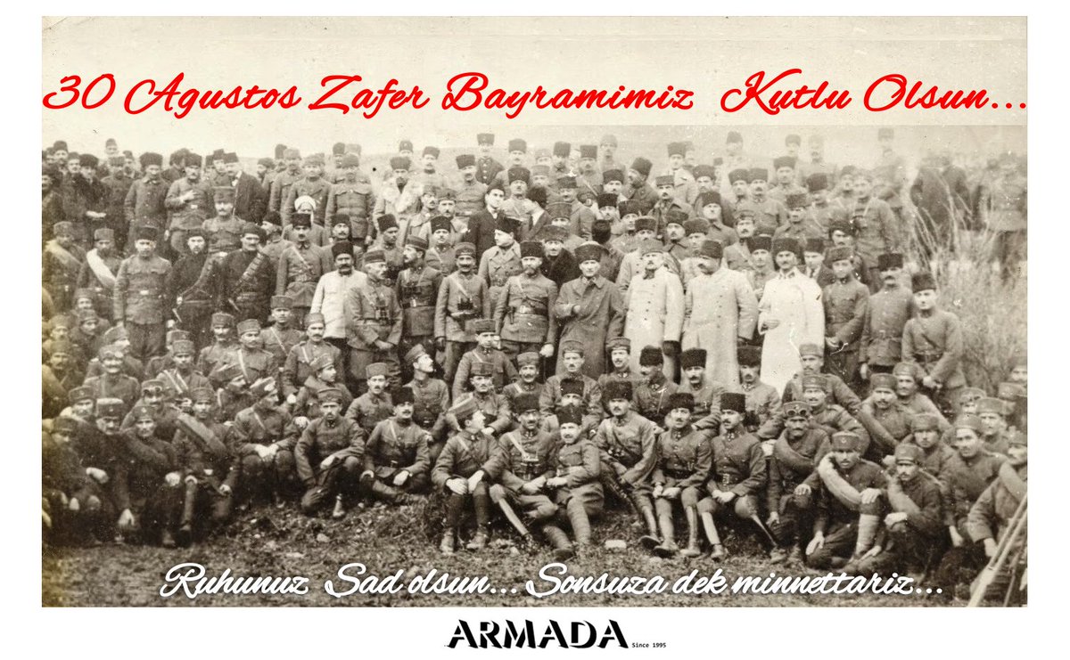 hozozel's tweet photo. 30 Ağustos Zafer Bayramımız Kutlu Olsun.
Cumhuriyetimizin banisi Gazi Mustafa Kemal ATATÜRK ve kahraman silah arkadaşlarını saygıyla anıyoruz.
#30AgustosZaferBayramı https://t.co/X9iGfjADa9
