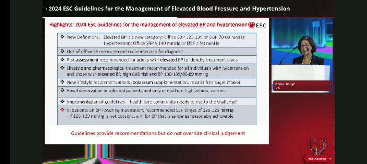 #ESC2024

💥 What is  N E W in the Management  of HTN from ESC Guidelines ⁉️

#HTN <a href="/escardio/">European Society of Cardiology</a> <a href="/ESC_Journals/">European Society of Cardiology Journals</a> <a href="/ESCardioNews/">European Society of Cardiology News</a>