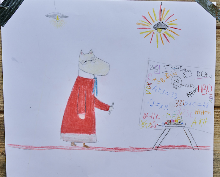 Kvůli tomuhle mě nikdy nepřestane bavit pracovat v Dismanově souboru💙

Nejmladší členové letos na soustředění objevovali svět Mumínků. Během toho zkoumali práci pana doktora Dlaska a naznali, že by si určitě přál žít v Mumíním údolí. Tak mu vymysleli životopis i mumínčí podobu.