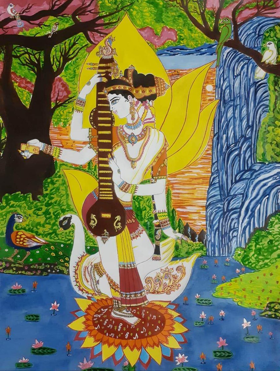 Devi Saraswati  🌸🌸🌸🌸