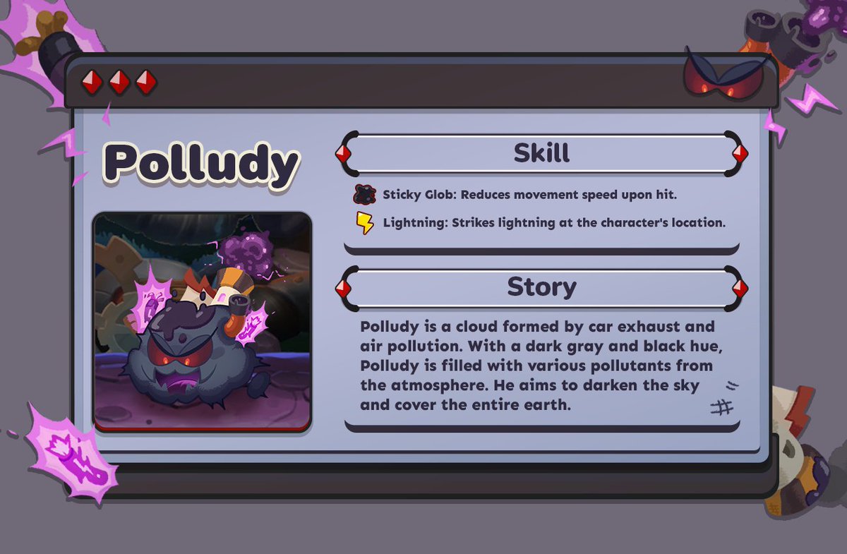 Everwave_Inc's tweet photo. 🌩️ Meet Polludy in Tailsome: Dodge the Rain! Formed from pollution, he uses Sticky Globs and lightning. Ready to clear the skies?

#Tailsome #DodgeTheRain #Polludy #MobileGame https://t.co/TP2JODEAMU