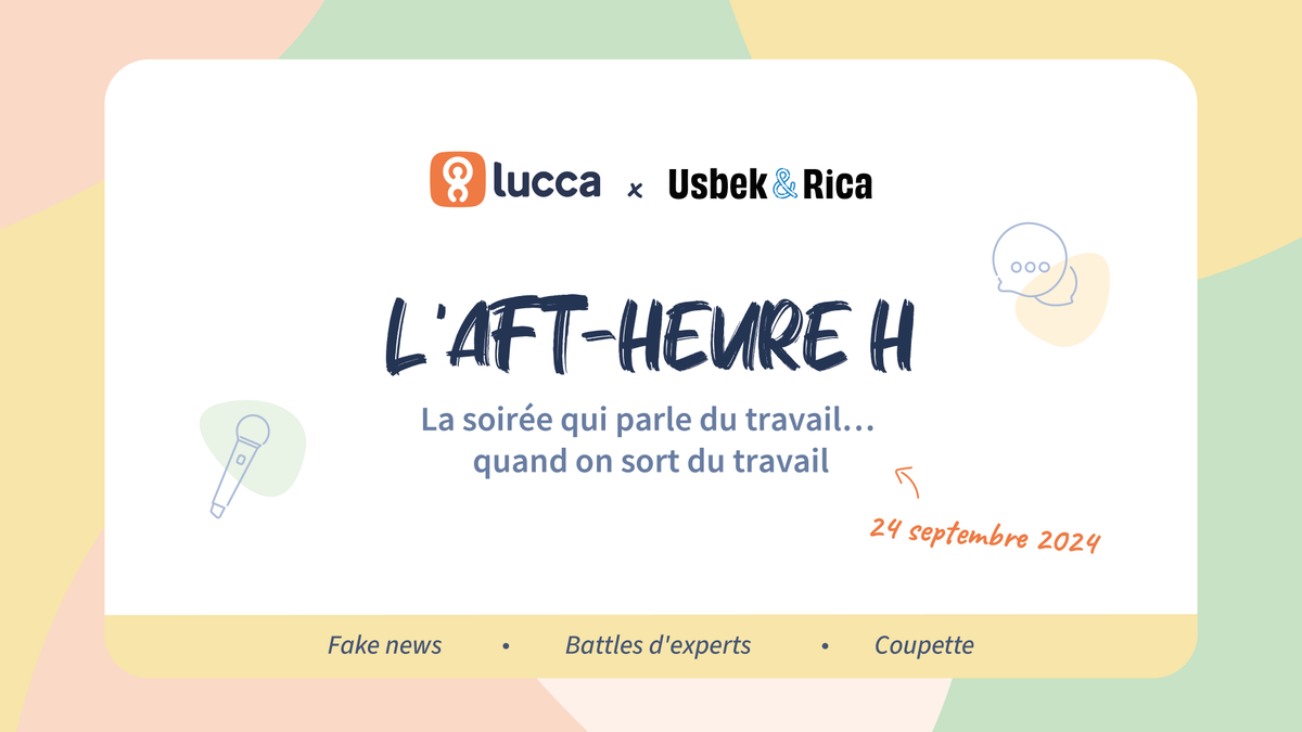 L'𝗔𝗳𝘁-𝗵𝗲𝘂𝗿𝗲 𝗛, la soirée pro à la sauce Lucca, ce 24 septembre à Paris. 

Au programme : fake news, battles d'experts... et coupette.

C'est l'évènement de la rentrée que vous ne voulez pas manquer : bit.ly/4dKPbvq