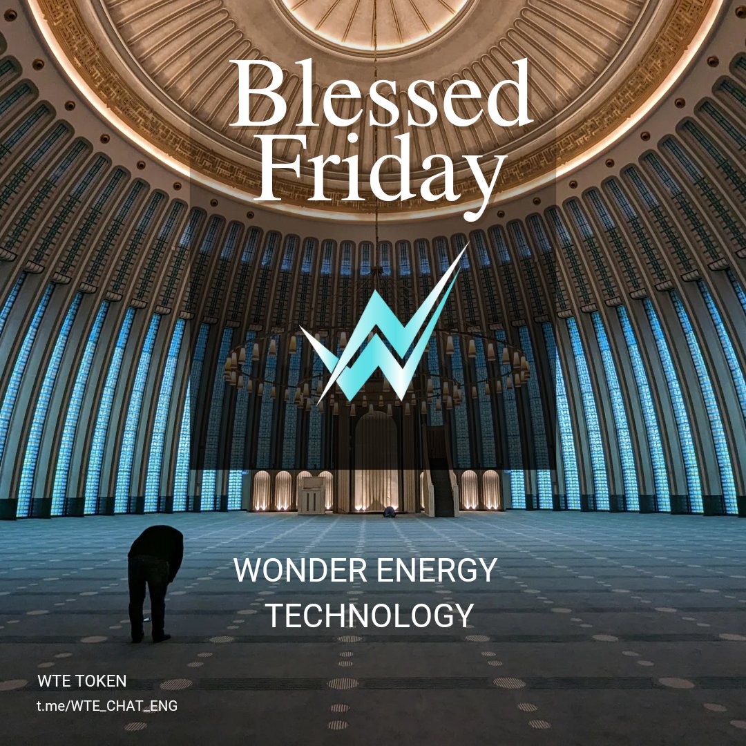 wtenergytech's tweet photo. Blessed Friday https://t.co/vDbsDHqDQo