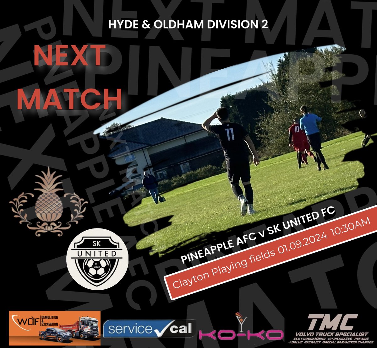 Newheylodgefc's tweet photo. Our season begins this Sunday and we face a new team to the league @SKUnitedFC. Hopefully we can take our pre season form into this game and start with a win.

Up The Pineapple 🍍 https://t.co/O7nNNkIsdR