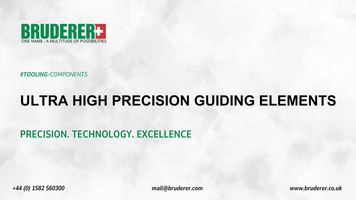 BrudererUK's tweet photo. ONLY THE BEST FROM BRUDERER UK.
Our range of ultra-high-precision Guiding Elements for Press Tooling.

https://t.co/80QRBUAUct

For more information, contact us at mail@bruderer.com

#Bruderer #Ukmanufacturing #Engineering #Ukmfg #Stampingpresses #Press #Manufacturing #Excellence https://t.co/xltLmTaV0x