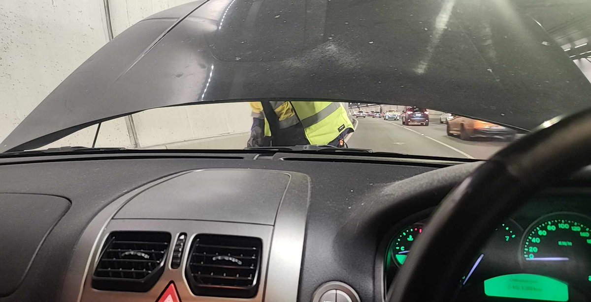 CrozzySSB's tweet image. Finally happened. I became one of the people who break down in the Burnley Tunnel at peak hour.

The person who everyone hates and the person who hates being the person...