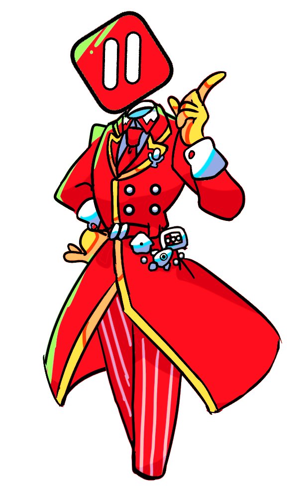 Cursoru666's tweet photo. 不具合が多すぎたのであったまきてパラくん擬人化しました。2枚目はラフ https://t.co/3xouGg3taJ