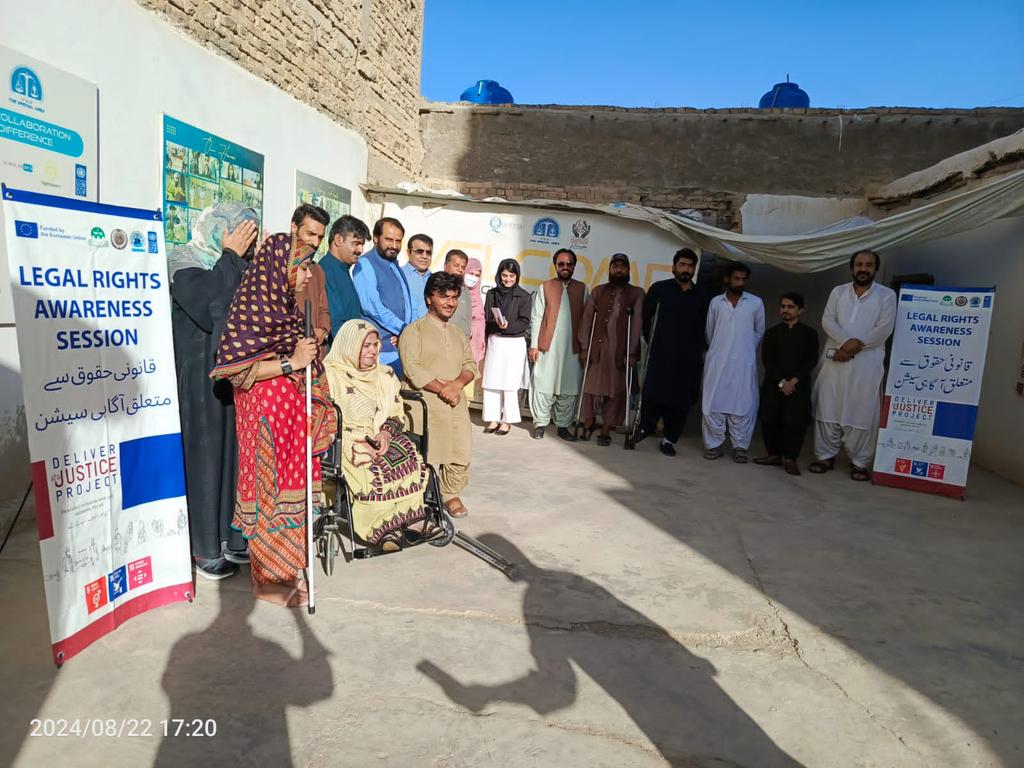 WESSPk's tweet photo. WESS in nexus with UNDP &amp; EU, undertakes to escalate“Legal Rights Awareness Sessions”for vulnerable factions;PWDs &amp; women in Qta,Loralai,Khuzdar,Bela &amp; Naseerabad districts of BLN,under legal justice project for rule of law technically &amp; financially  supported by UNDP &amp; EU. https://t.co/TxZ3Y3IXDb