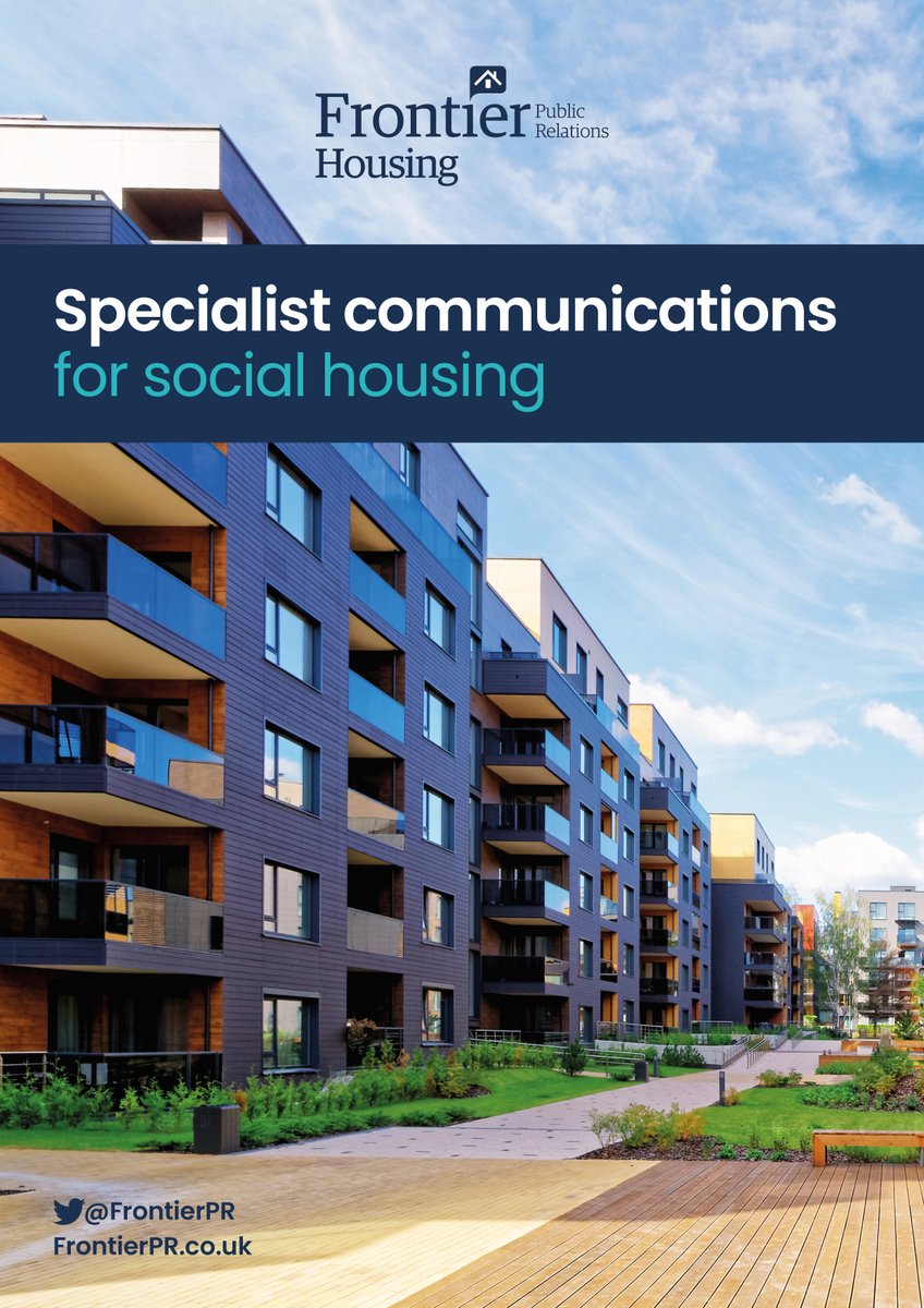 🏚 Specialist PR for housing  - @frontierpr housing clients work to improve homes, lives, &amp; communities. lnkd.in/ec5bEDfA 
- Building &amp; modernising homes
- Tackling decarbonisation
- Levelling access to opportunity &amp; services
- Supporting the vulnerable
#ukhousing #housing