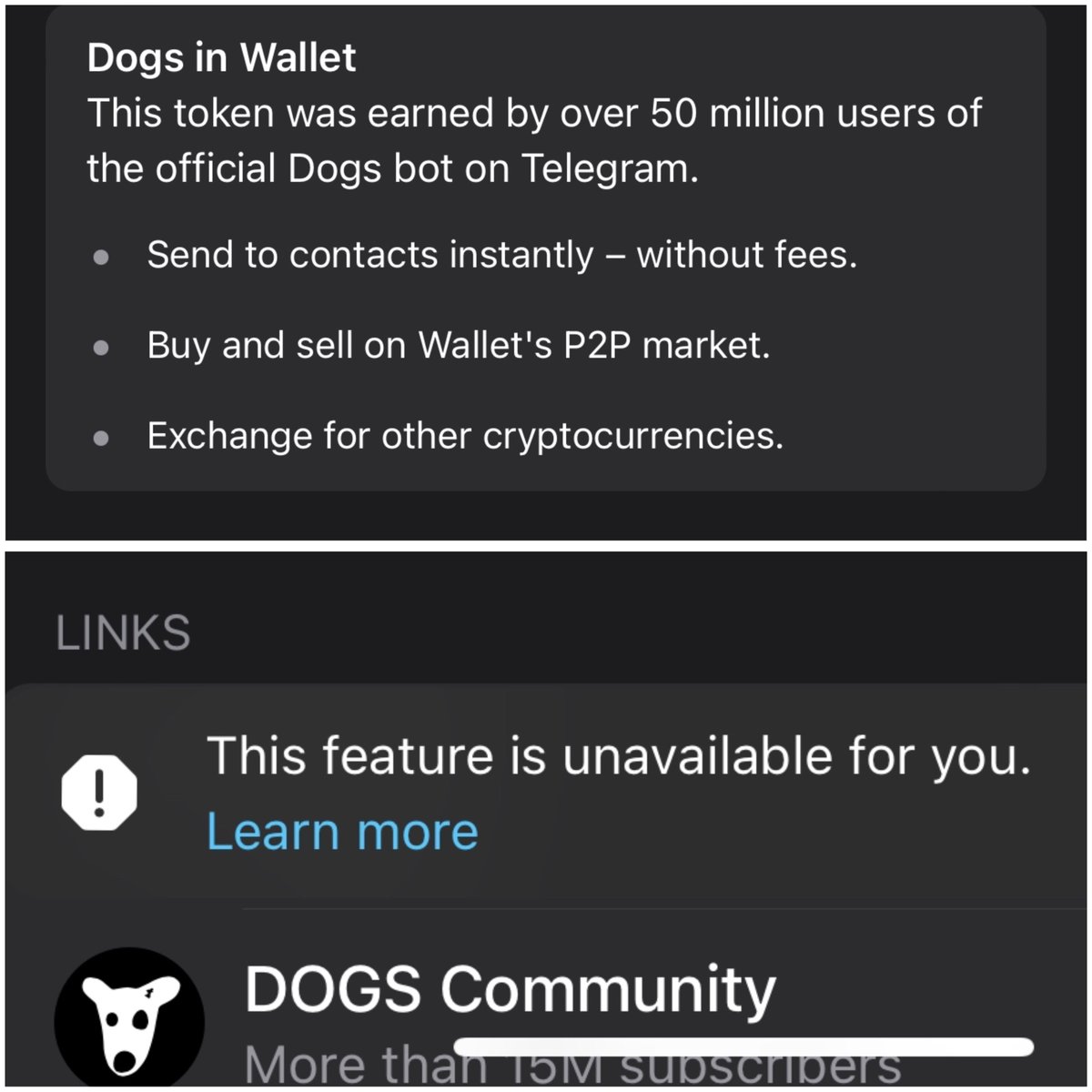 Pending Ustaz👳🏽♂️📿 (@pendingustaz) on Twitter photo I swear on my life, your assets are not safe using <a href="/wallet_tg/">Wallet in Telegram</a> on <a href="/telegram/">Telegram Messenger</a>. Boycott them if any airdrop plans to pay through their platform. Your assets can be seized at any time; my friend and I lost over $20k using their wallets.
#BOYCOTTTELEGRAMWALLET 
#BOYCOTTWALLETTG
They I swear on my life, your assets are not safe using <a href="/wallet_tg/">Wallet in Telegram</a> on <a href="/telegram/">Telegram Messenger</a>. Boycott them if any airdrop plans to pay through their platform. Your assets can be seized at any time; my friend and I lost over $20k using their wallets.
#BOYCOTTTELEGRAMWALLET 
#BOYCOTTWALLETTG
They