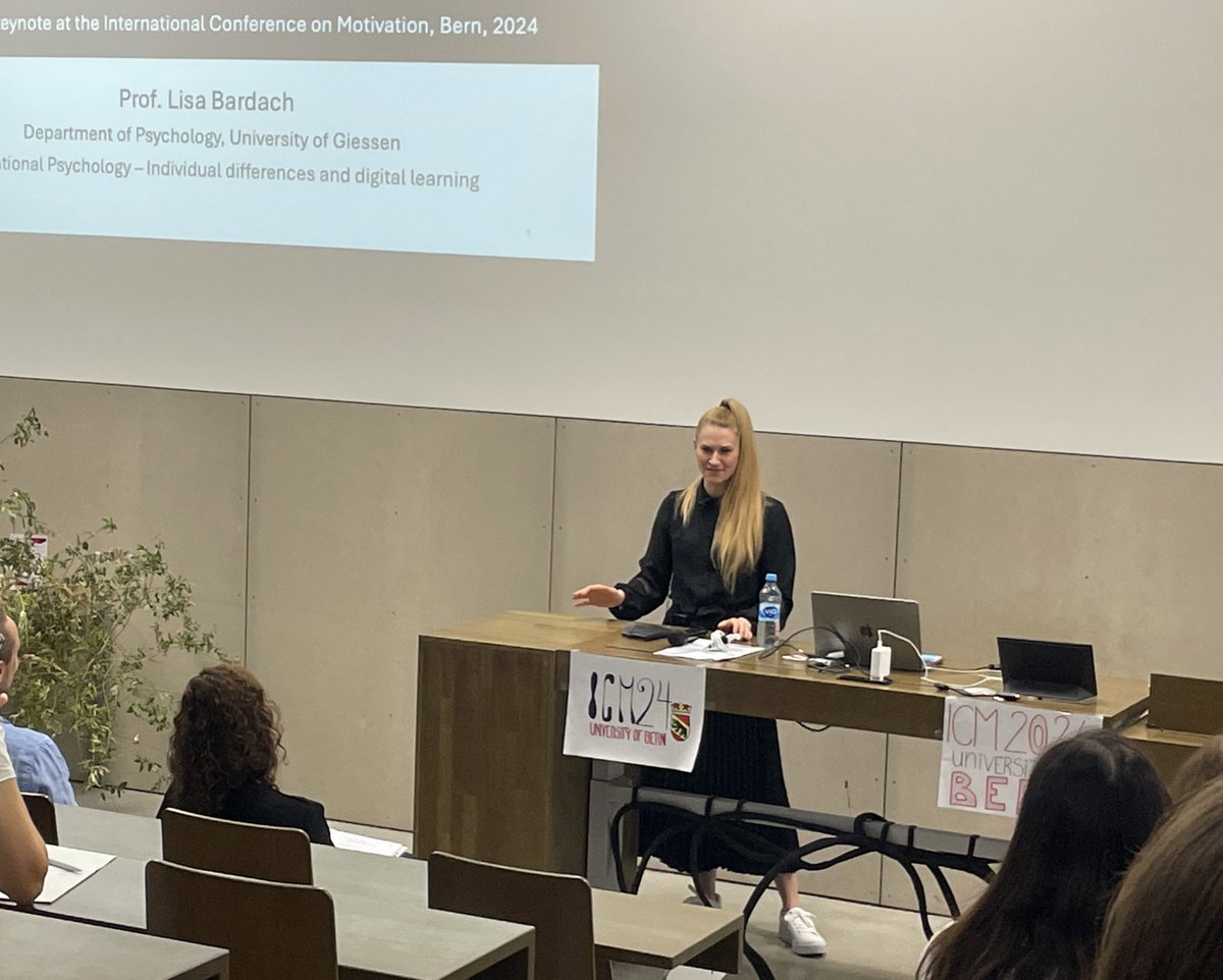 The mid-career keynote speakers inspired us with their research 🙌🏼🤩 Thank you, Daniela Raccanello and Lisa Bardach!