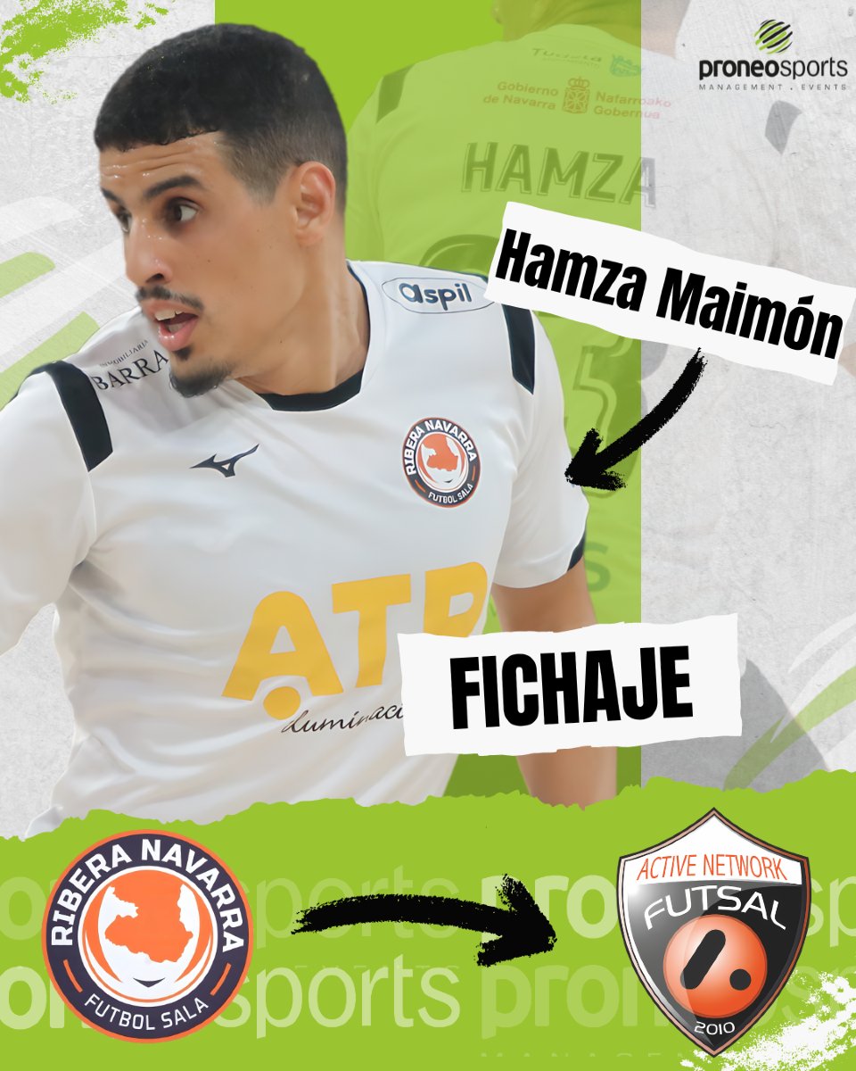 𝗛𝗔𝗠𝗭𝗔 𝗠𝗔𝗜𝗠𝗢́𝗡 ✍🏻 𝗔𝗖𝗧𝗜𝗩𝗘 𝗡𝗘𝗧𝗪𝗢𝗥𝗞 𝗙𝗨𝗧𝗦𝗔𝗟

🇲🇦 El polivalente jugador marroquí apuesta por la aventura italiana.

¡𝗠𝗨𝗖𝗛𝗔 𝗦𝗨𝗘𝗥𝗧𝗘! 🍀

#ProneoSports #Proneo