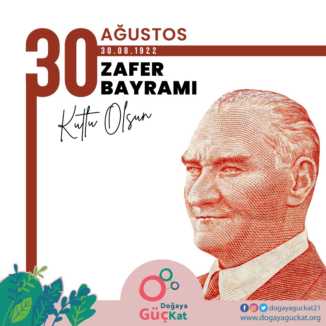 Tüm mazlum milletlere umut olan 30 Ağustos Zafer Bayramı’nın 102. yılında; Büyük önder Mustafa Kemal Atatürk ve dava arkadaşları ile bağımsızlık için canları ve kanlarıyla mücadele eden kadın erkek her yaştan kahramanlarımızı minnet, rahmet ve saygıyla anıyoruz.