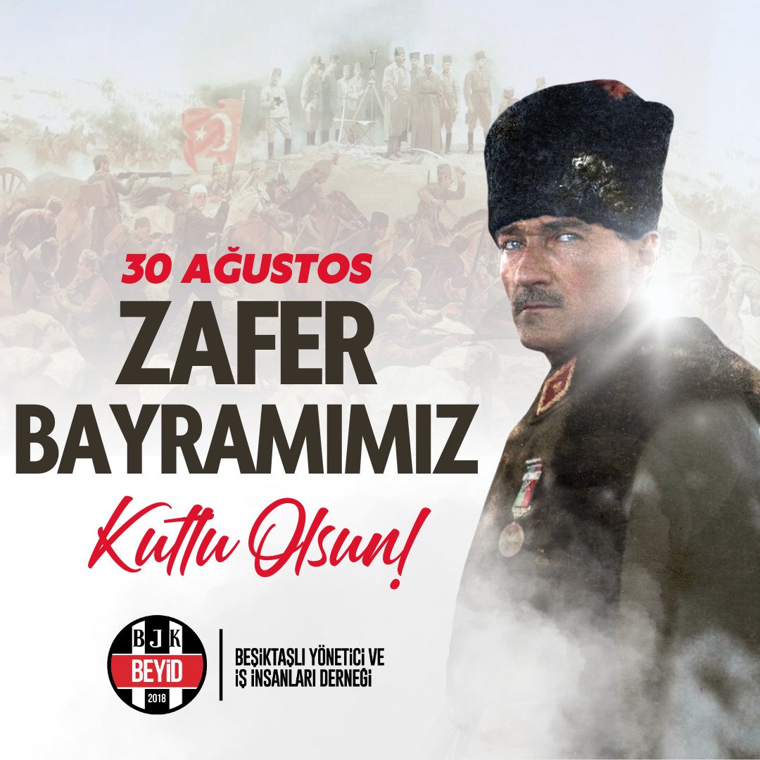 Cennet vatanımızın bizlere ebedi yurt kalması için hayatlarını feda eden, canlarıyla mukaddes vatanımıza siper olan, başta Mustafa Kemal Atatürk ve tüm şehitlerimizi saygıyla anıyoruz. #30AgustosZaferBayramımız kutlu olsun.