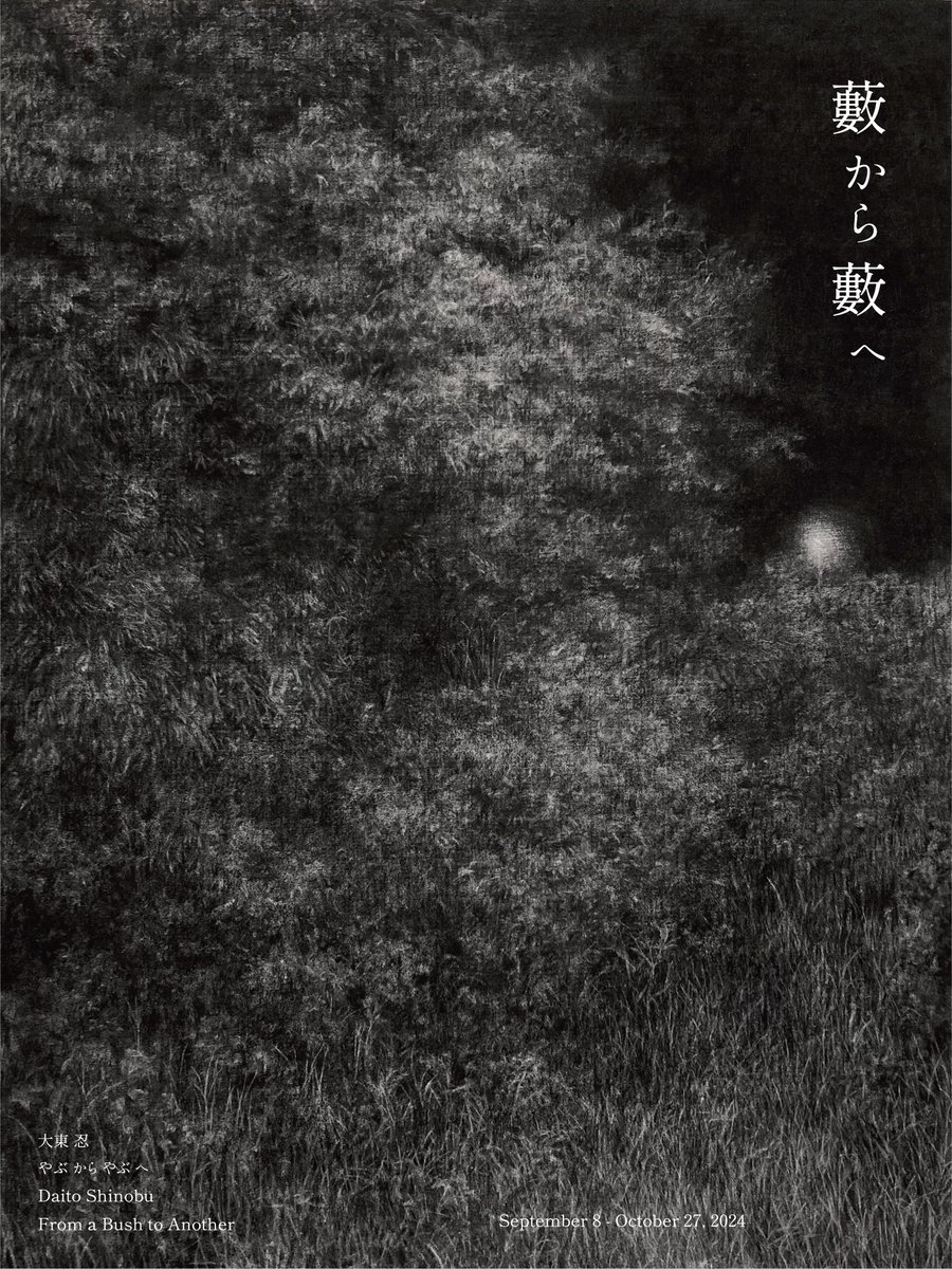 個展します！

藪とそれ以外の境界を引くのではなく、藪が取り込んでいく曖昧さと奥行きを理解したい。呼吸をするように変化し続ける藪の在り方から、風景を考える。

愛知です。ぜひお越しください。

「藪から藪へ」
2024年9月8日〜10月27日
12:00 - 19:00（月・火休廊、水 要予約）
YEBISU ART LABO