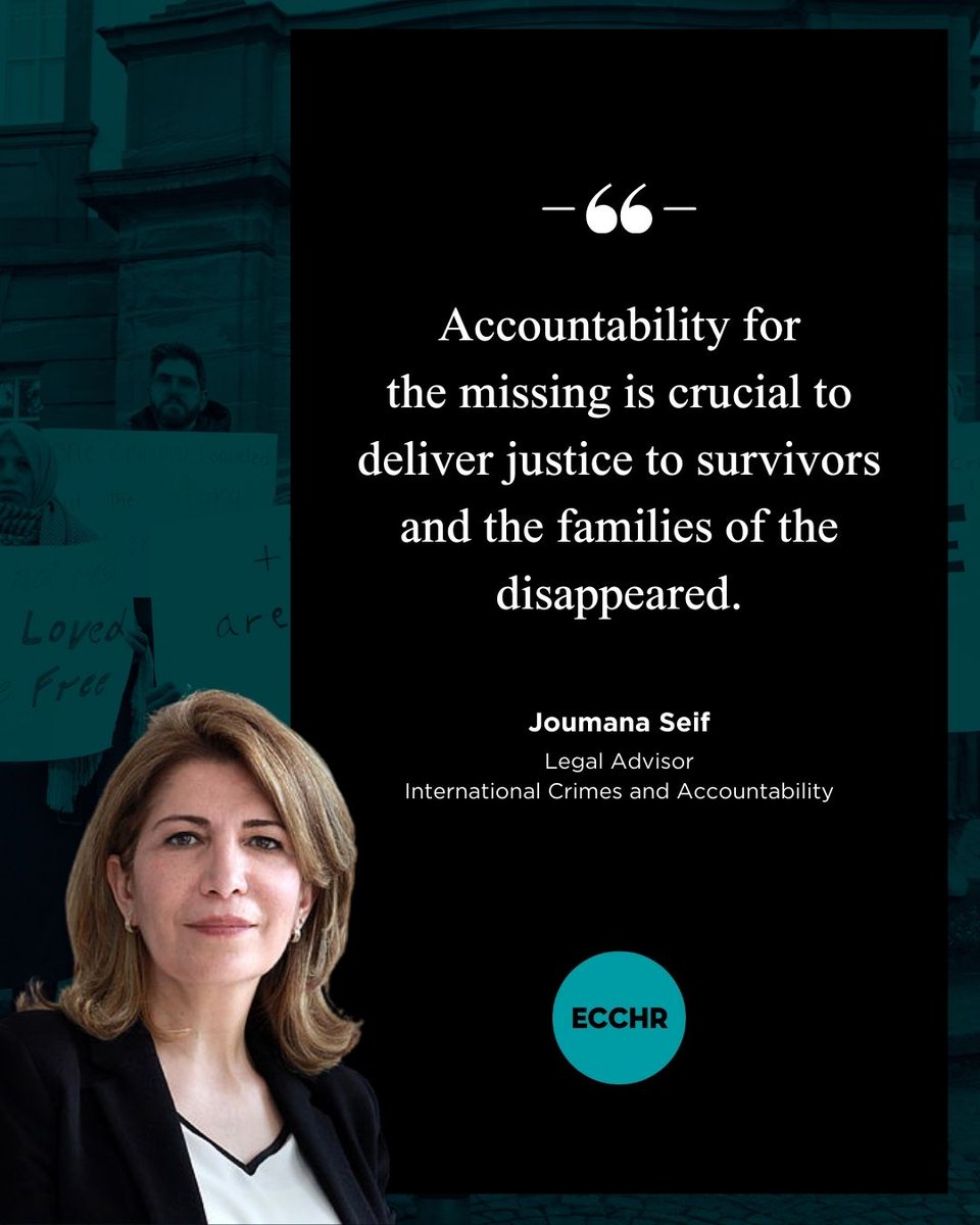 Today marks the International Day of the Victims of Enforced Disappearances. We stand in solidarity with the hundreds of thousands who have been forcibly disappeared worldwide. We call for clarity as to their whereabouts and for accountability of those responsible. 🧵