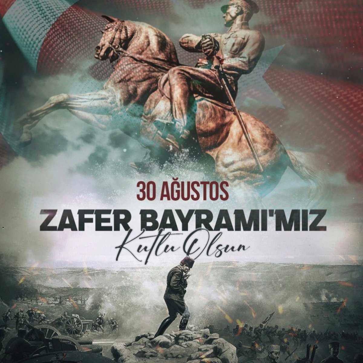 Milletimizin en şanlı zaferlerinden biri olan #30Ağustos Zafer Bayramımız kutlu olsun.

Gazi Mustafa Kemal Atatürk başta olmak üzere bağımsızlığımız için can veren tüm şehitlerimizi ve kahraman gazilerimizi rahmetle ve minnetle anıyoruz.