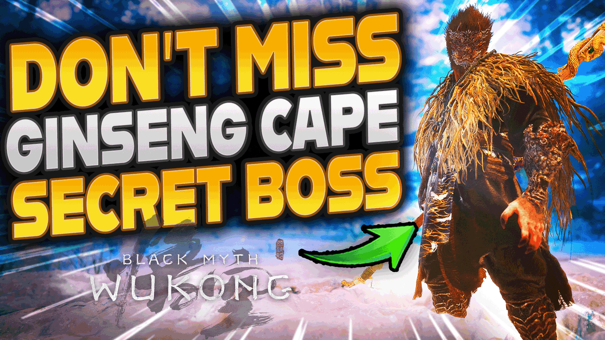 LevelUpGamingY's tweet photo. How To Find The Secret Old Ginseng Guai Boss! INSANE ITEMS YOU MISSED! In Black Myth Wukong #BlackMythWukong 

https://t.co/f2xh4LhrNN https://t.co/2bVUezVj24