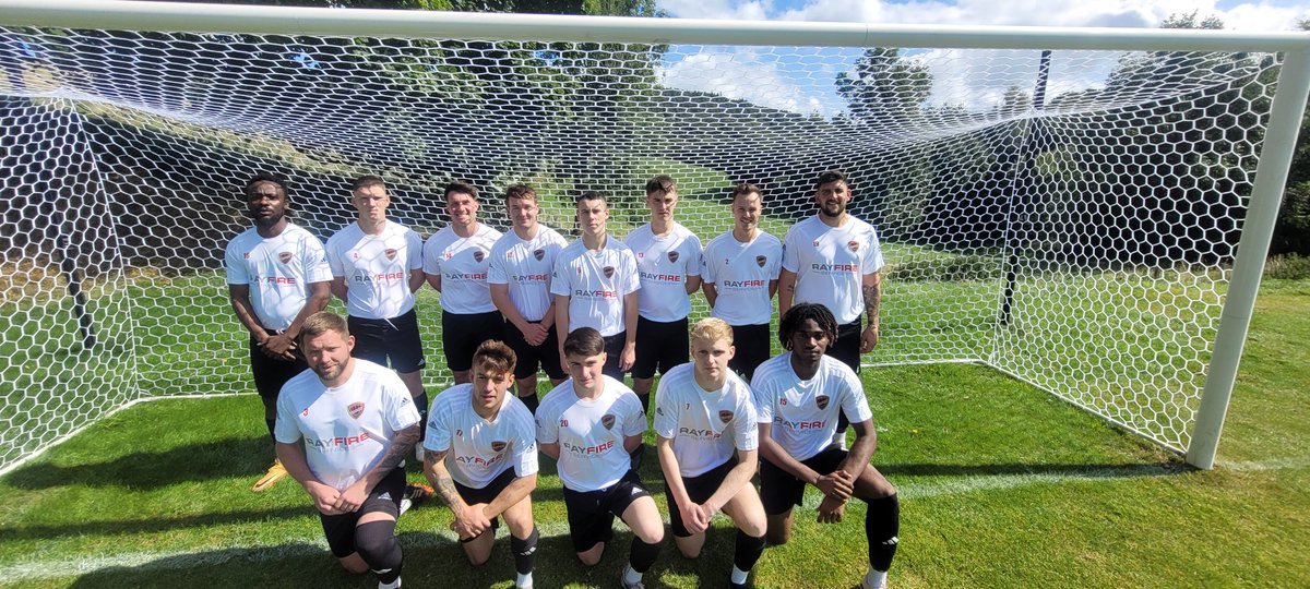 killingworth_fc's tweet photo. Huge thanks yet again to @Potsyfrisk and @RayfireServices for their continued support this season, and forking out for our kit again. We really appreciate it. Top fella and a brilliant company should anyone need their commercial business fire systems looked at. Thanks again Ray https://t.co/metvS6sIJj