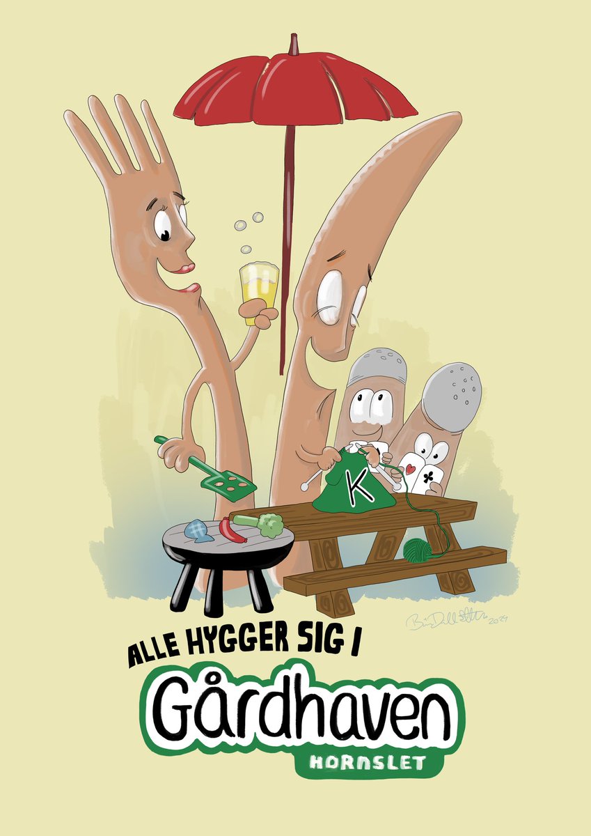 Udendørs plakatskilt designet og tegnet til Gårdhaven på Kulturgrunden i Hornsle

Tak til Lotte Jensen og bestyrelsen bag #kulturgrundenhornslet samt @nordeafonden for opgaven.

#plakatdesign #tegning #skilte #have #kultur #grill #Hornslet @syddjurskommune

/briandallschyth.com