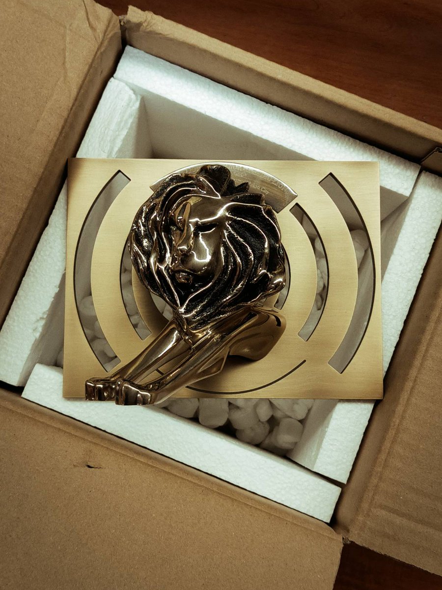 The big cat’s out of the box! Here’s a quick glimpse of our Radio and Audio Lion.
Congratulations to everyone behind the work!
#BBDOGuerrero #TheWorkTheWorkTheWork #CannesLions