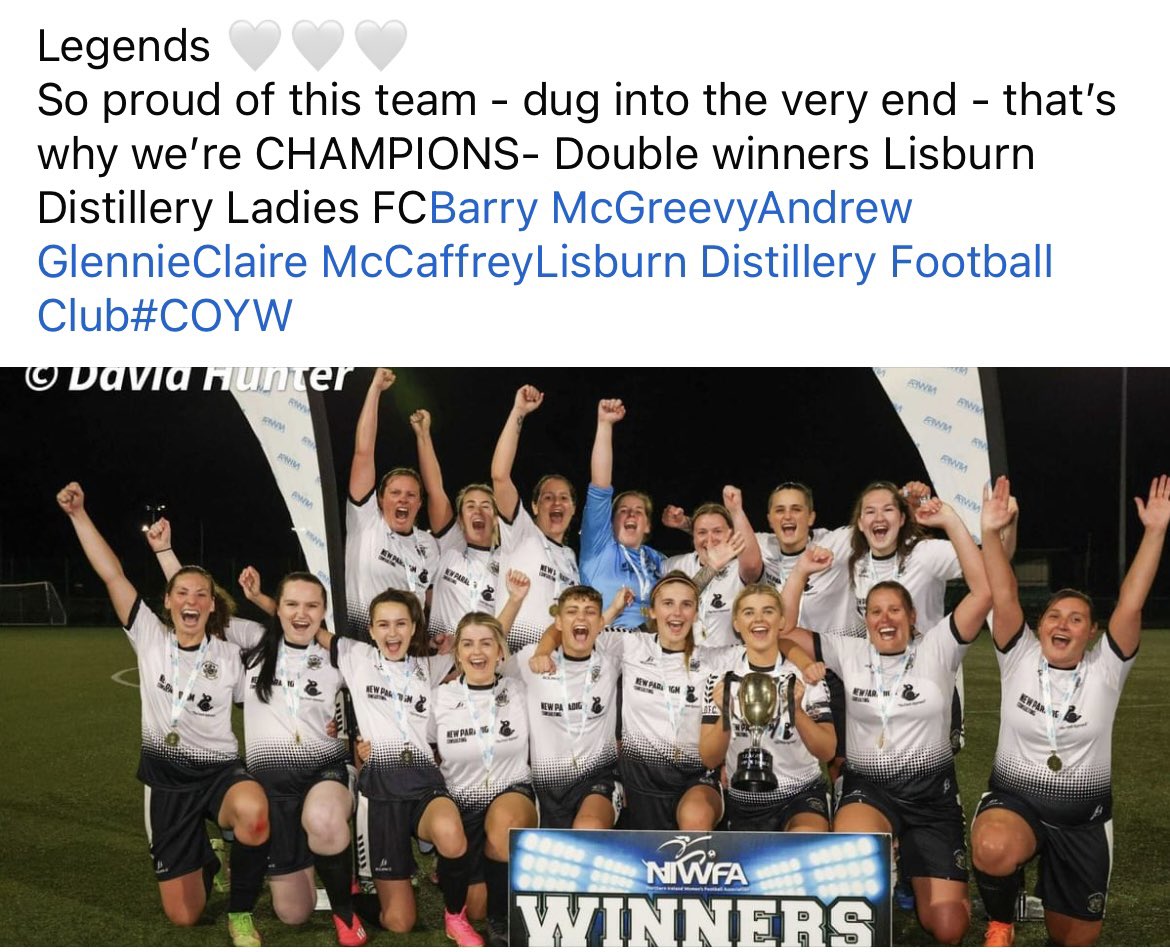 Dist Ladies FC NO MORE tweet media