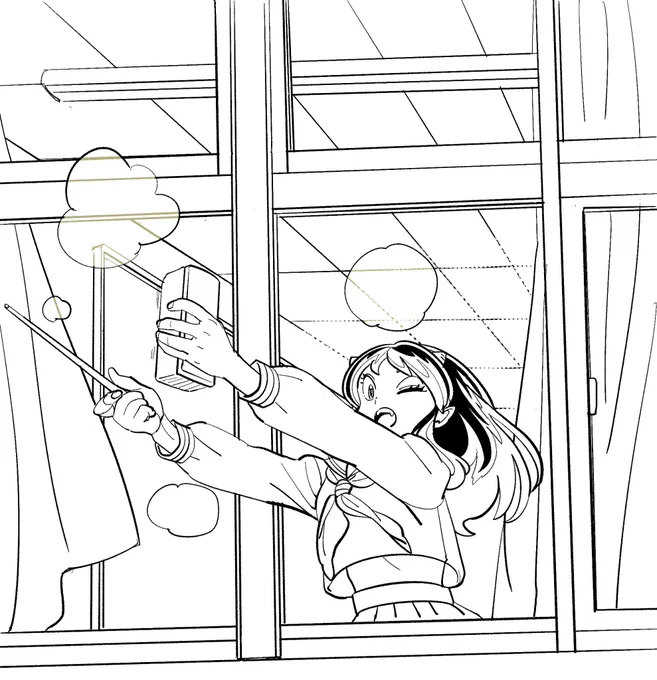 線画あるのよ 