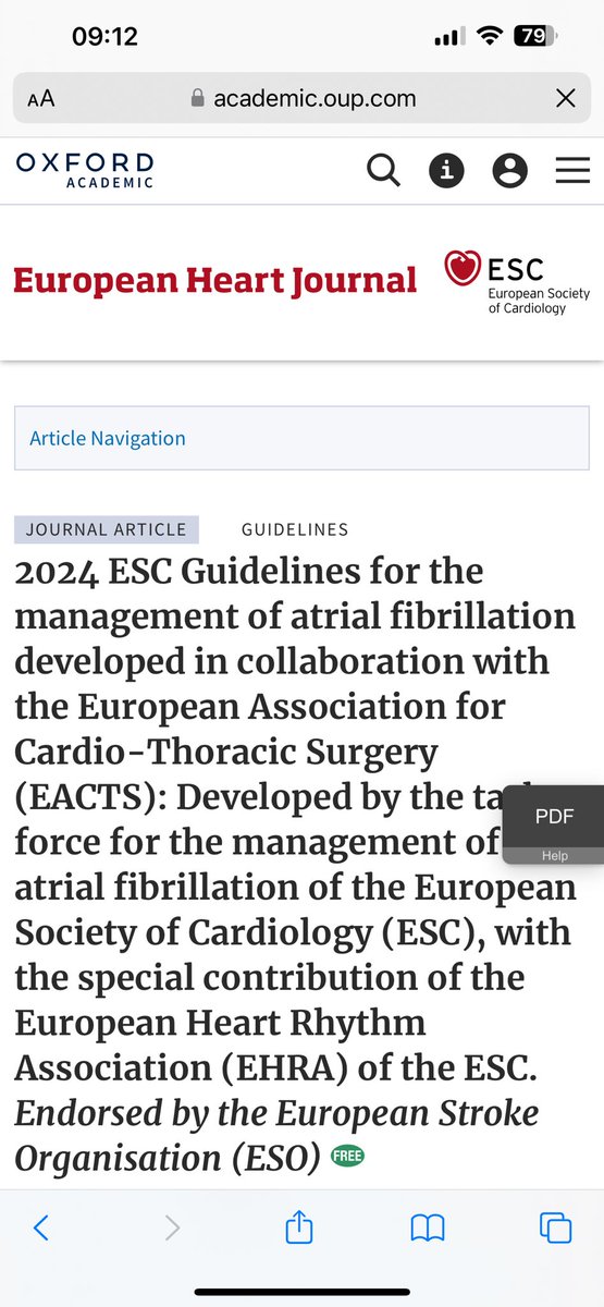 Dominik_Linz's tweet photo. #ECCongress #ESCGuidelines

Here is the link to the

2024 ESC Guidelines for the management of atrial fibrillation developed in collaboration with the European Association for Cardio-Thoracic Surgery (EACTS)

https://t.co/Jg4TWtJzX5

@ehj_ed @ESC_Journals https://t.co/3wruytc5fZ