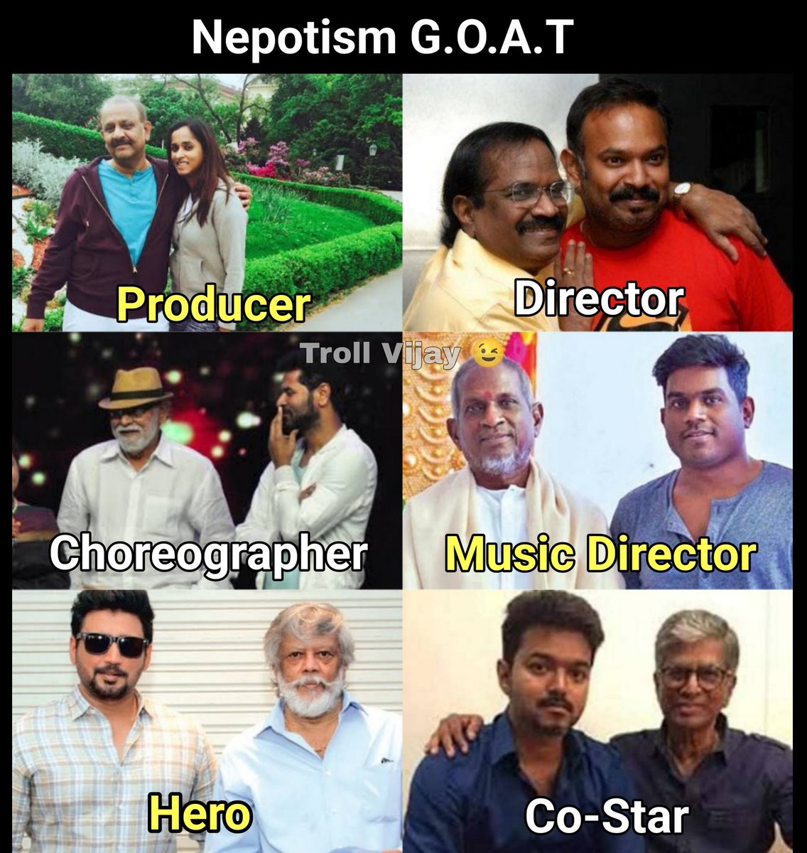 iMarathTamizhan's tweet image. #NOAT Nepotism Of All Time 

Many talented people are still trying hard for a chance to proove

@vp_offl ena bro en appa name um venuma avar twitter la illa bro 😂 

Venumna en name ah ne incisal ah pottuko bro