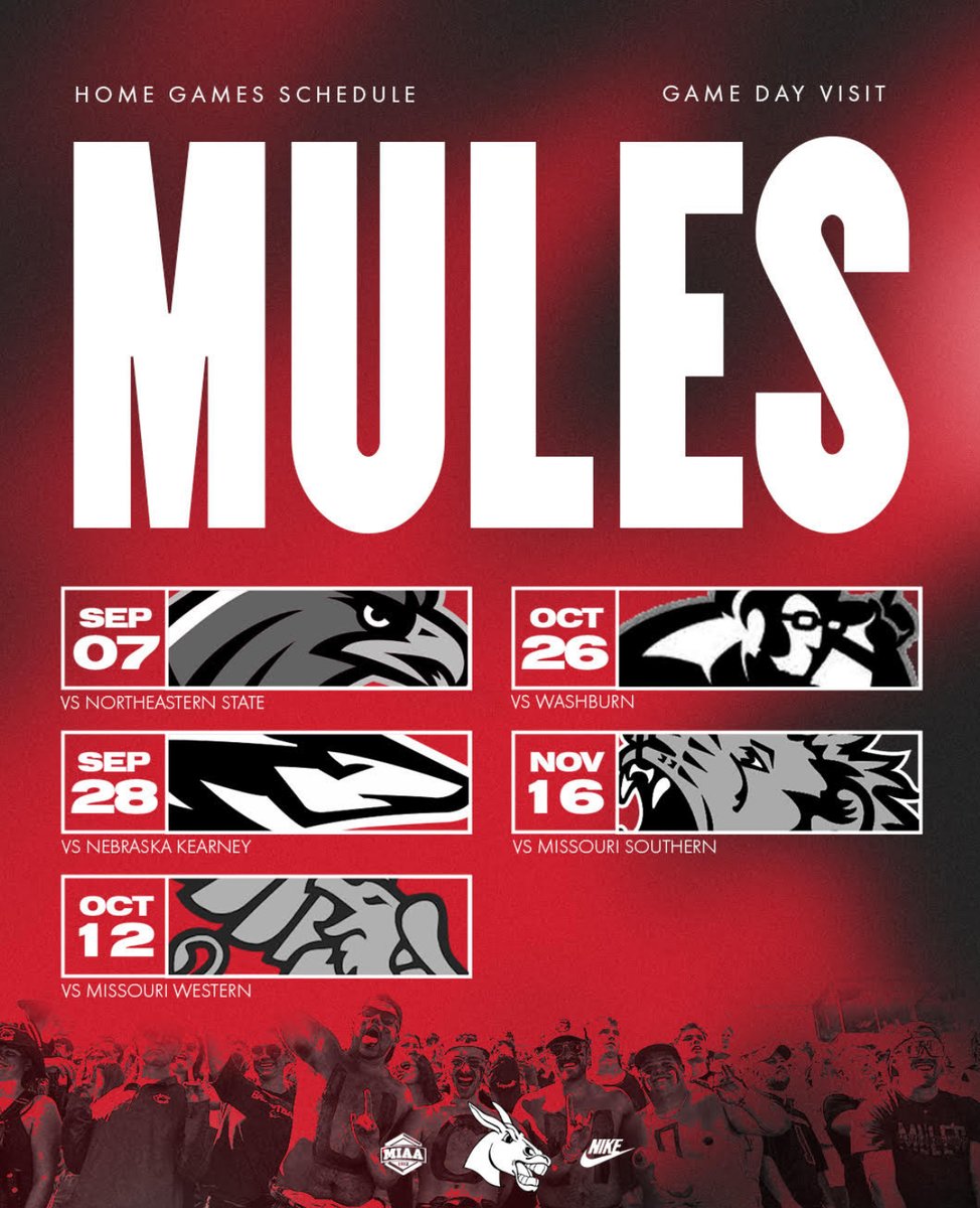 Thank you for the Game day invite <a href="/UCMFootballTeam/">Mules Football</a> !
<a href="/JaysFootball/">Liberty Football</a>