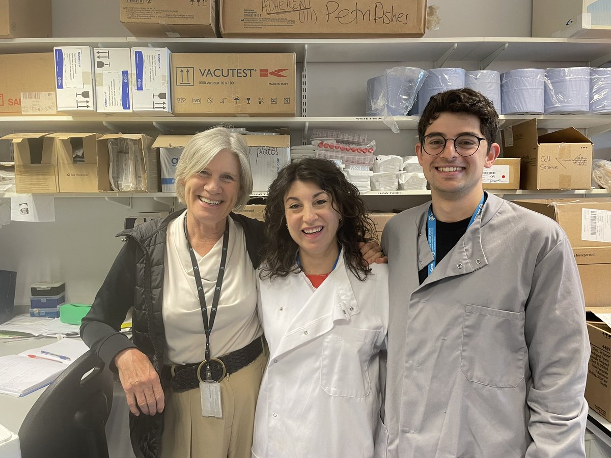 Yet another bittersweet moment in the life of a PI: <a href="/FGiangrazi/">Federica Giangrazi</a> ‘s last day in the lab <a href="/tcddublin/">Trinity College Dublin</a>. PhD student and post-doctoral fellow extraordinaire - she has a wonderful, exciting life ahead of her…