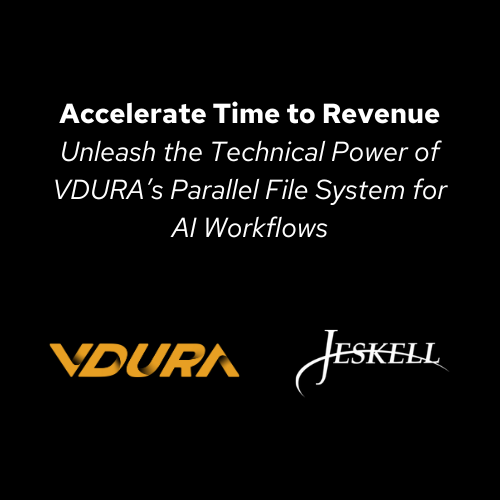 In the fast-paced #AI landscape, the #efficiency  and #reliability of data storage is critical.

Traditional NAS systems often fall short, creating bottlenecks and scalability issues. 

That's where <a href="/VDURA/">verlene Durant</a> and <a href="/JeskellSystems/">Jeskell Systems</a> come in.

jeskell.com/accelerate-tim…