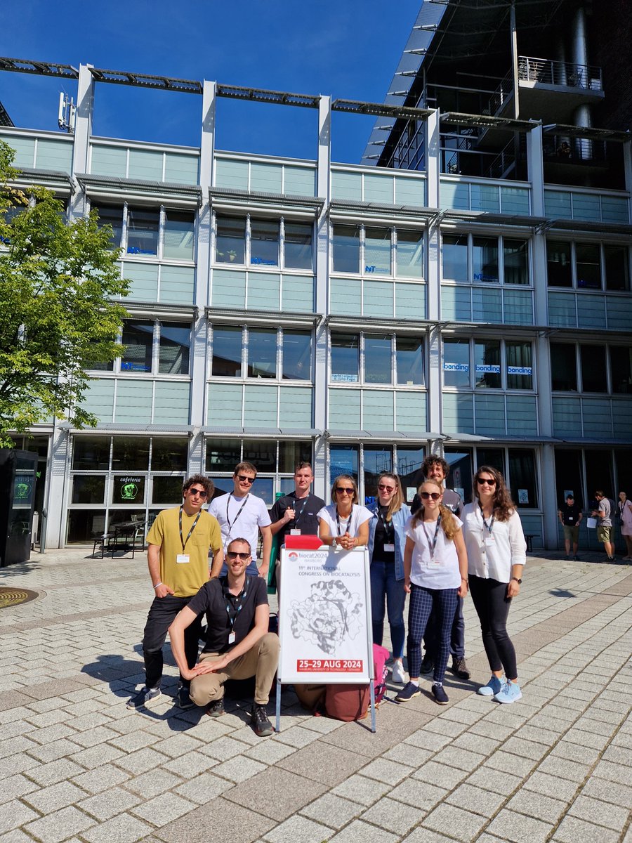 #elkcrew at the #biocat2024 in Hamburg. What a great meeting full of incredible science. Already looking forward to #biocat2026! #biocatalysis #enzymes