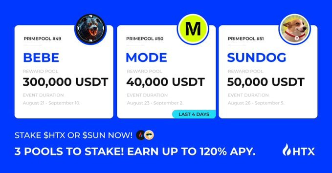 qarus_sha's tweet photo. 💰 Stake Your $HTX &amp; $SUN to Earn Big! 🌞

Join the HTX PrimePool now and enjoy APYs of up to 120%!

🚀 Don't miss this chance to maximize your rewards!

🔗 Start here: https://t.co/1cJlp6ozLV

#Staking #HTX #SUN #PrimePool #CryptoRewards #PassiveIncome #DeFi #HighAPY https://t.co/6XBBfaYKcx