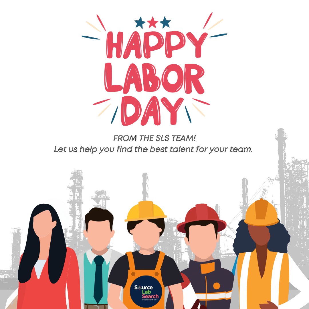 As Labor Day approaches, partner with us to find exceptional talent for your team. We’re here to help you succeed!  

#SLS #HappyLaborDay