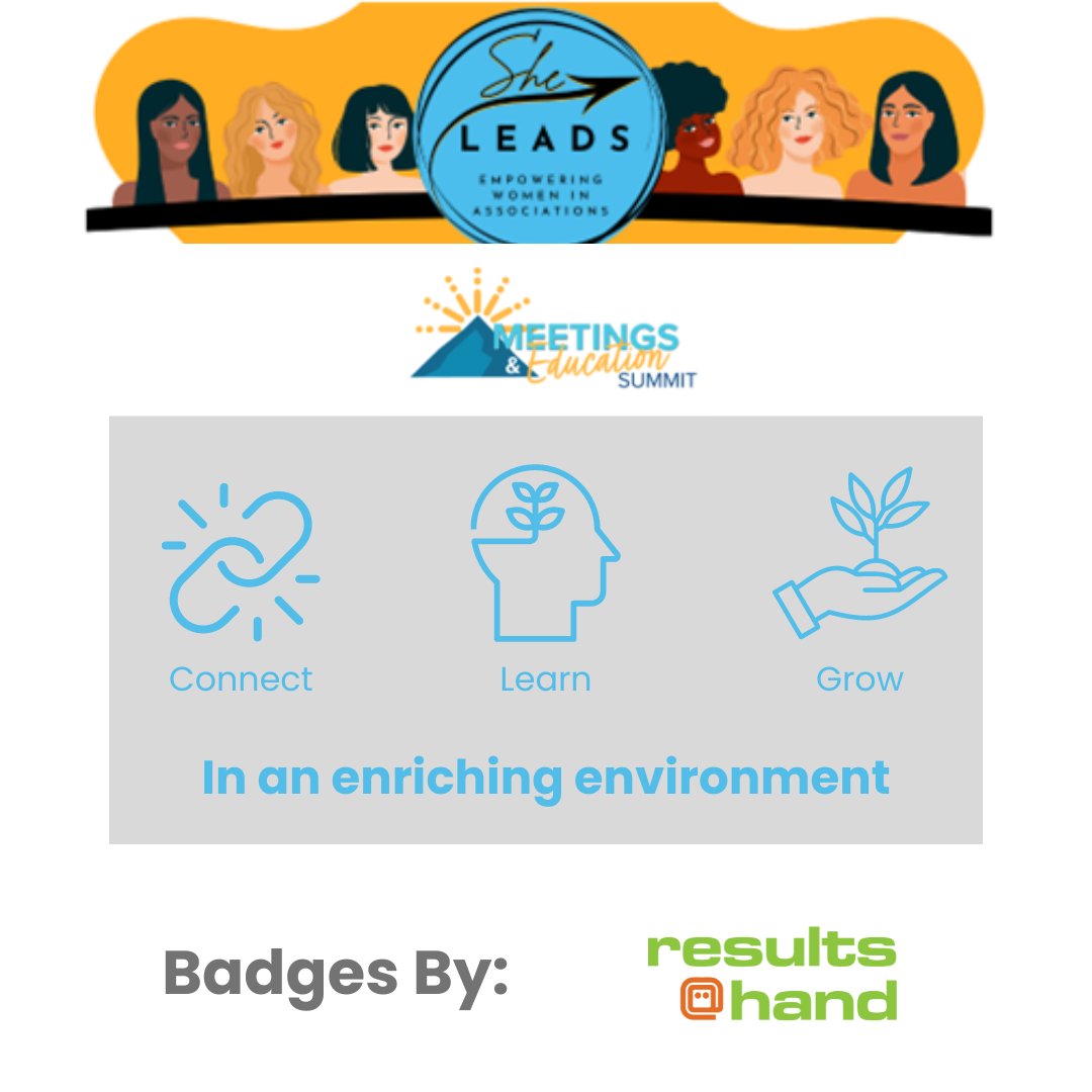 resultsathand's tweet image. Results at Hand is delighted to be powering the She Leads Retreat with our Onsite Badge Printing! ✨

🤝 Connect
📖 Learn
💡 Grow

For more details on our products, click here: zurl.co/KPDK 

#ResultsAtHand
#EventManagementSolutions