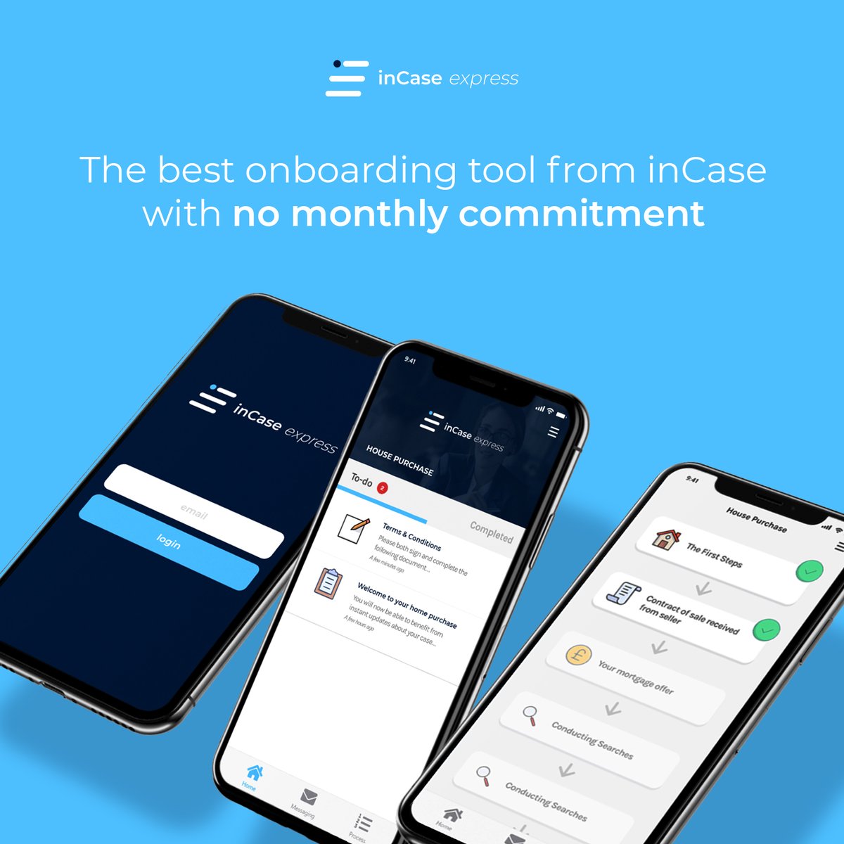 🏢✨ inCase Express is your partner in efficiency, offering streamlined processes and superior #ClientService with no monthly commitment. Scale up effortlessly! 

#LegalTech #Efficiency #inCase