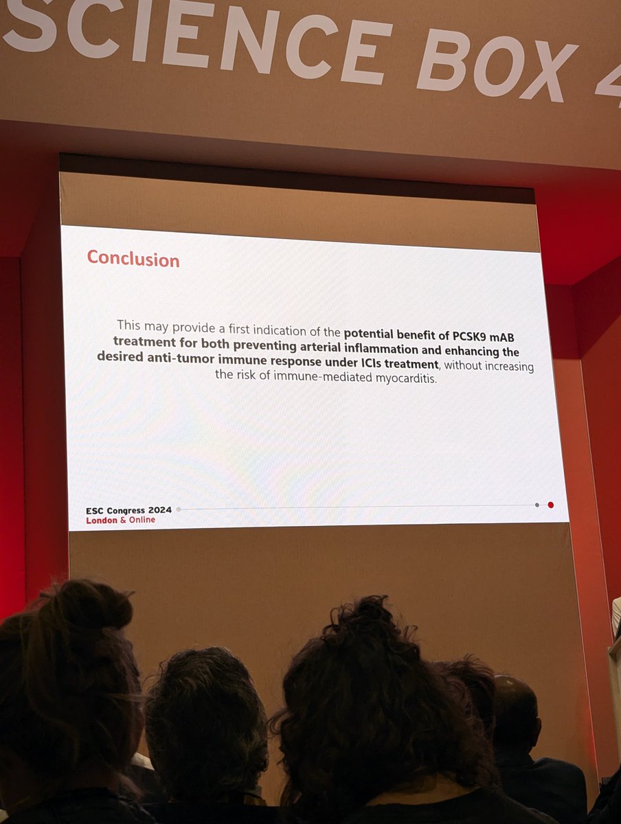 Husam Abdel-Qadir (@husam247) on Twitter photo <a href="/InbarNardi/">Inbar Nardi</a> presented some extremely provocative data on the potential mechanisms through which PCSK9I may be valuable in augmenting anti-tumor benefit and reducing #ascvd risk in #ici treated patients <a href="/PMunkCardiacCtr/">Peter Munk Cardiac Centre</a> <a href="/trogersresearch/">Ted Rogers Centre for Heart Research</a> <a href="/InbarNardi/">Inbar Nardi</a> presented some extremely provocative data on the potential mechanisms through which PCSK9I may be valuable in augmenting anti-tumor benefit and reducing #ascvd risk in #ici treated patients <a href="/PMunkCardiacCtr/">Peter Munk Cardiac Centre</a> <a href="/trogersresearch/">Ted Rogers Centre for Heart Research</a>
